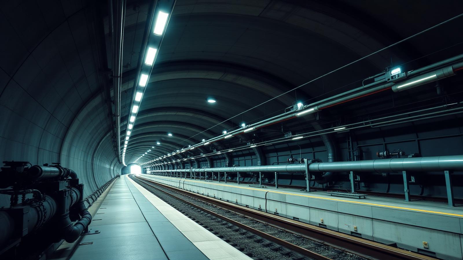Moderne Infrastruktur mit Tunnel- und Entwässerungstechnik
